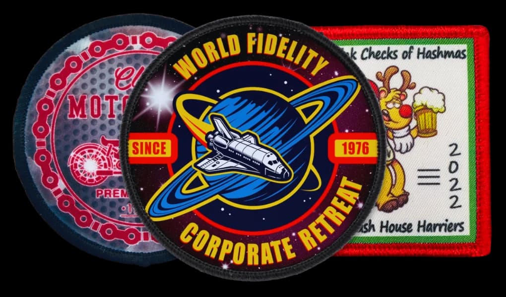 Sublimated Patches